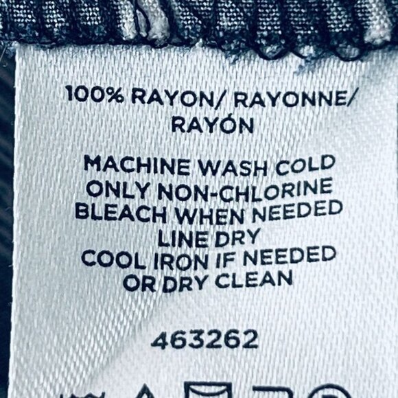 Loft Outlet Shift Dress Size M Petite  Navy White Elastic Waist Sleeveless - Picture 8 of 8